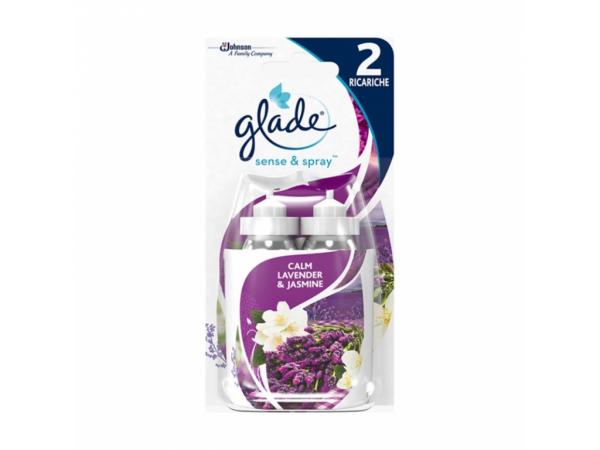 deod.glade sense&sp.refill lavender 2x18ml